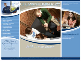 Chowan University website